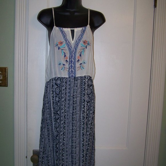 Flying Tomato Dresses & Skirts - Flying Tomato Maxi Dress Boho Cottage Core Large E
